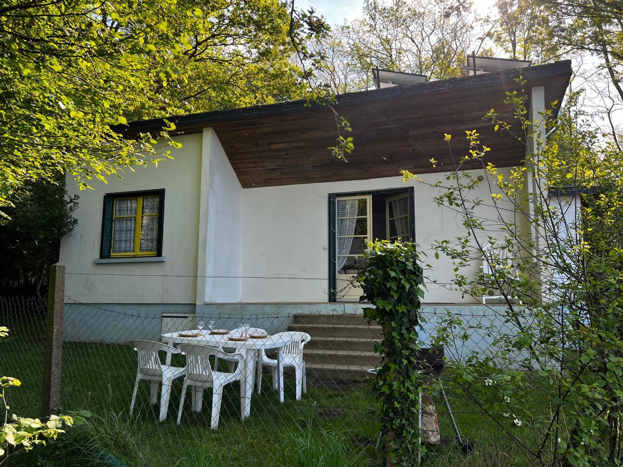 Chalet Au Bord De L'Etang 4 Pers Les Boulmiers Ngoại thất bức ảnh